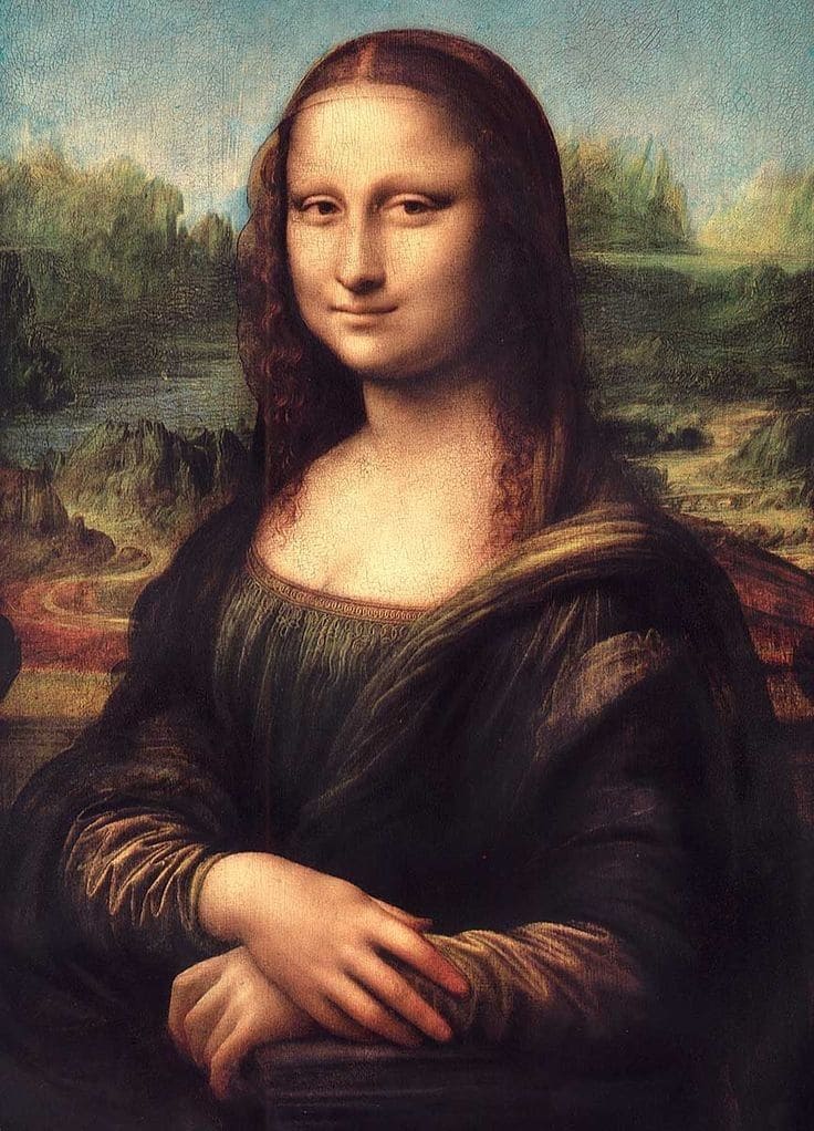 Imagem da Mona Lisa - Leonardo da Vinci Original